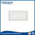 White Color Double Deflection Air Grille for HVAC System